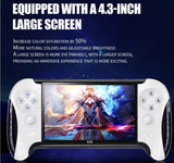 جهاز الألعاب المحمول GC X18 – شاشة 4.3 بوصة | أكثر من 10,000 لعبة كلاسيكية