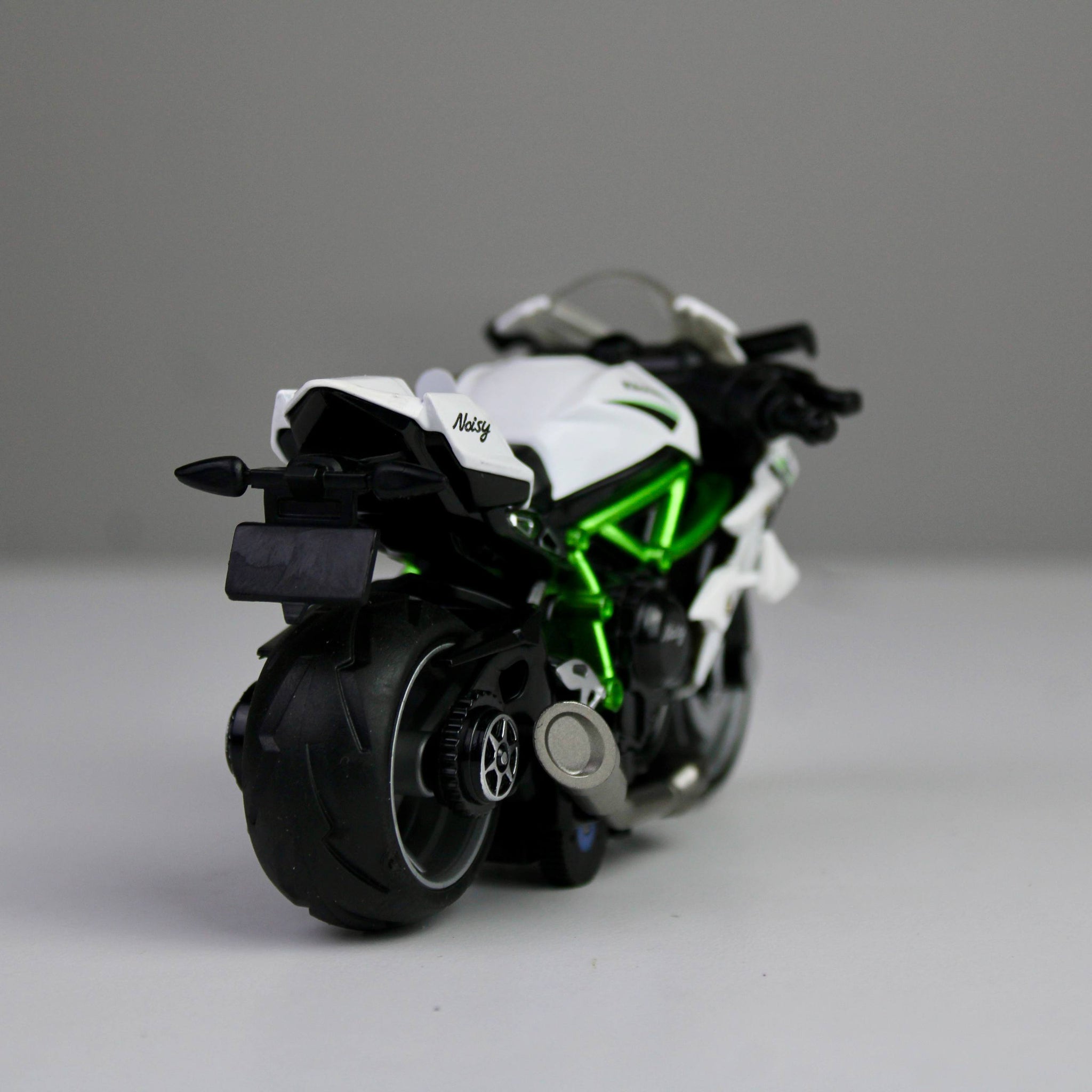 Kawasaki Ninja H2R Die-Cast Motorcycle 1:12 – Alloy Metal Model with Lights & Sounds