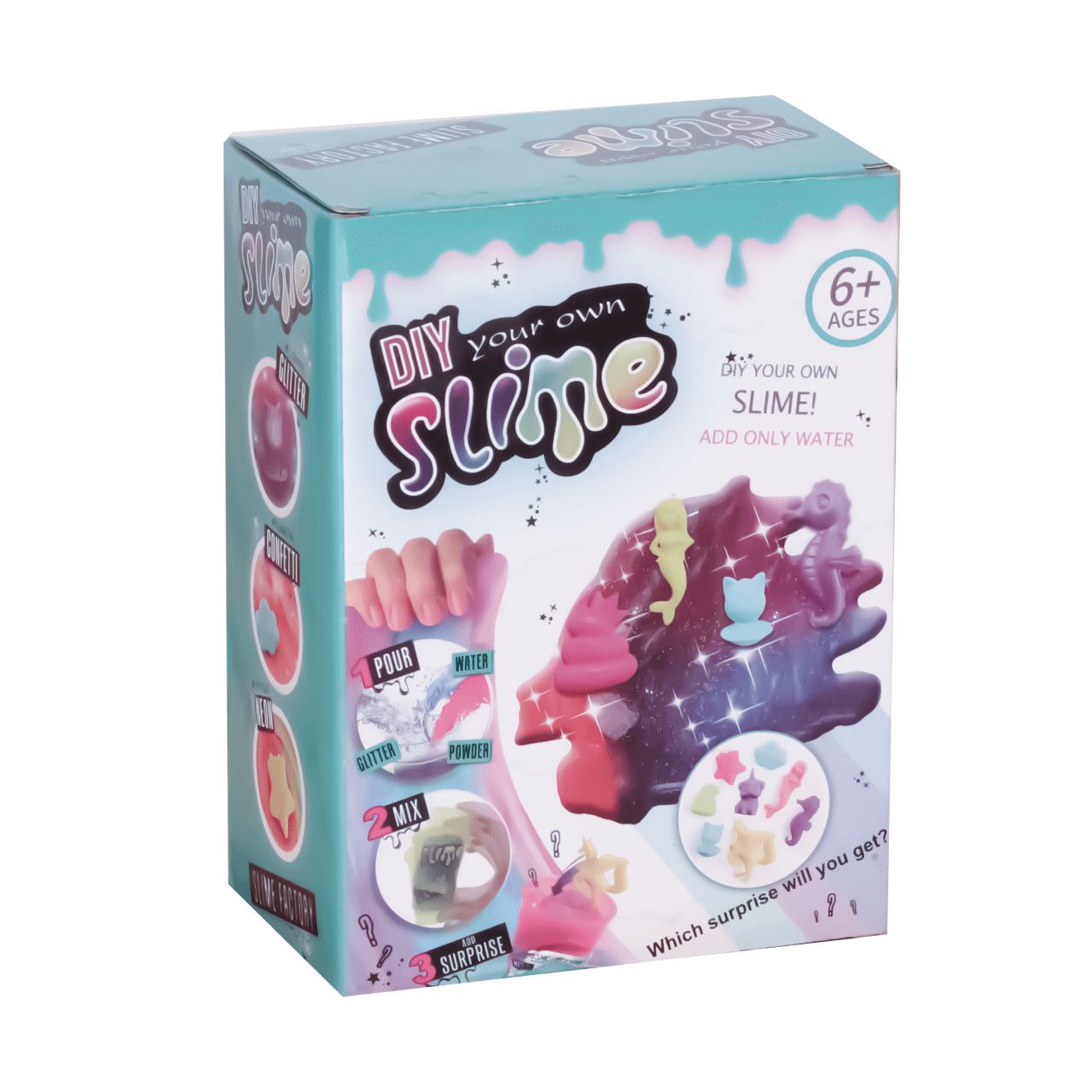 DIY Slime Making Kit with Surprise Toy – 100ml Cup