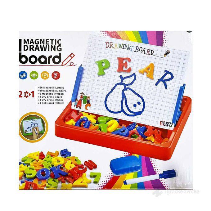 2-in-1 Magnetic Montessori Board