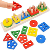 Geometric Shape Sorting Board