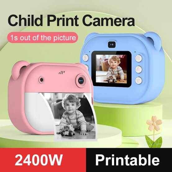 Kids Instant Print Camera — HD Photos & Videos