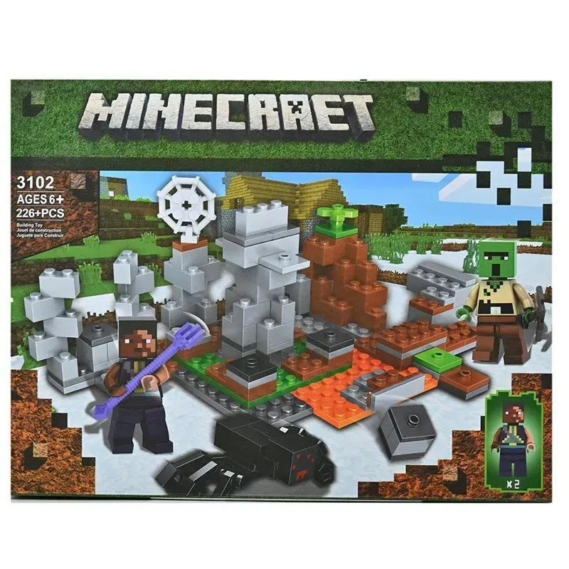Minecraft-Inspired Building Set – 226 Pieces | Creative ...