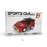 Peizhi 15008 – Sports Car Building Blocks Set | 8 Models | 57–62 Pieces Each