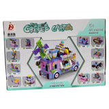 PANLOS BRICK Coffee Cart Building Set (528 Pieces)