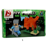 MY WORLD Minecraft Creeper Building Set (49 TO 56 Pieces)