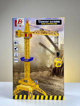 Remote-Control Tower Crane for Kids – Realistic Construction Playset