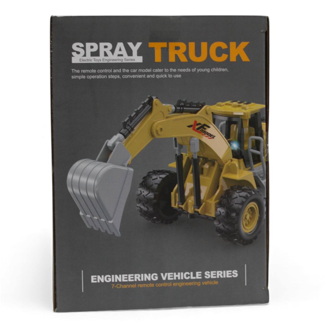 XF Model Remote-Controlled Spray and Excavator Truck for Kids