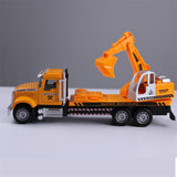 Excavator Transport Truck – 1:28 Scale