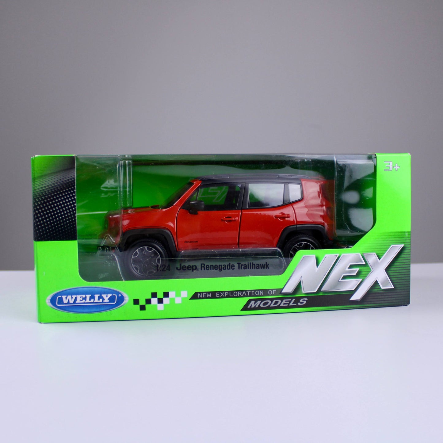 Jeep Renegade Trailhawk Die-Cast Model - orange