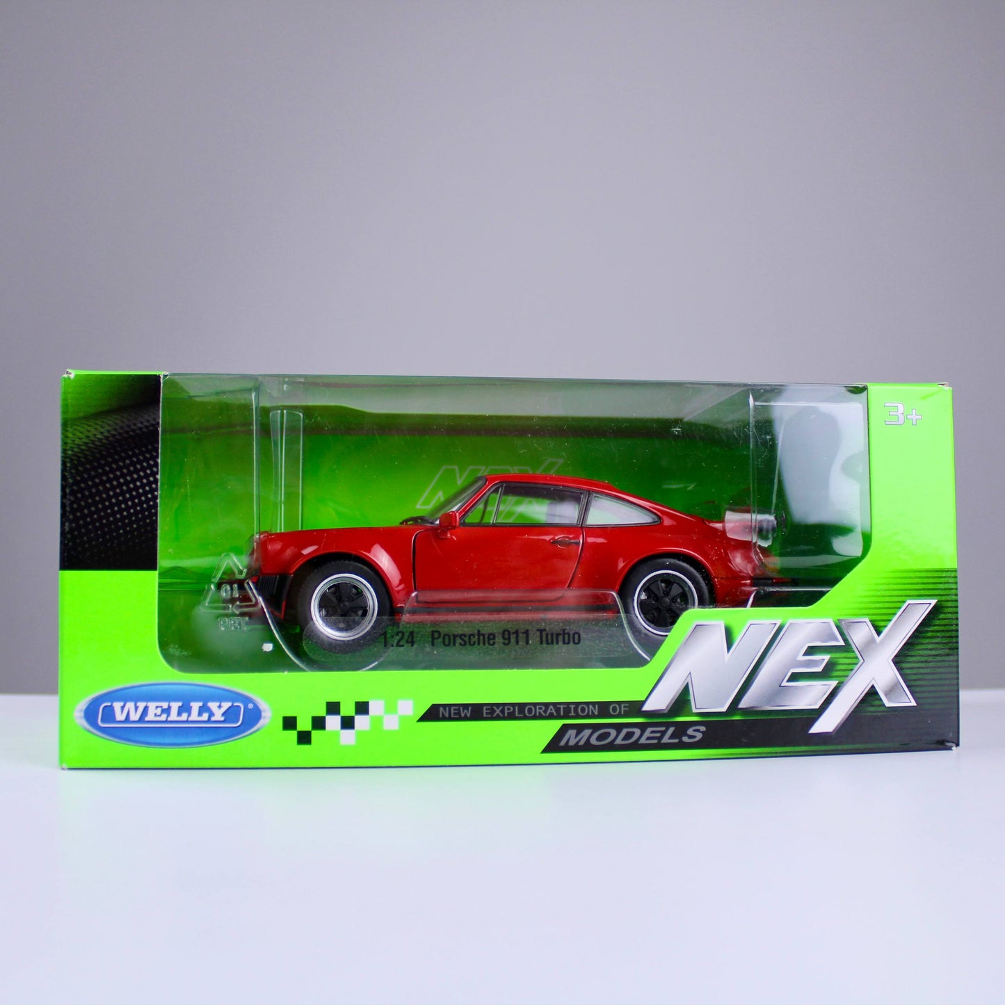 Porsche 911 Turbo Die-Cast Model – Red