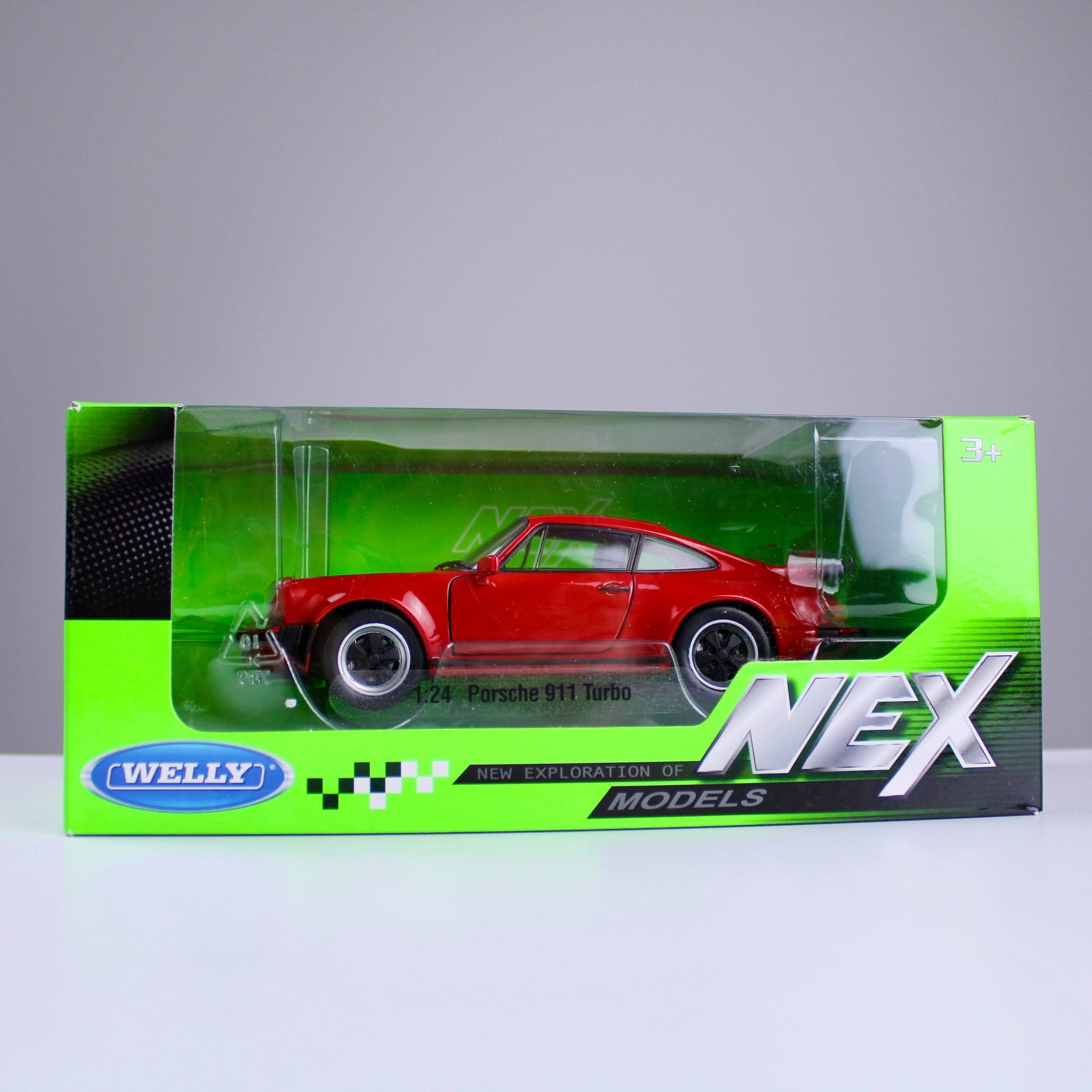 Porsche 911 Turbo Die-Cast Model – Red