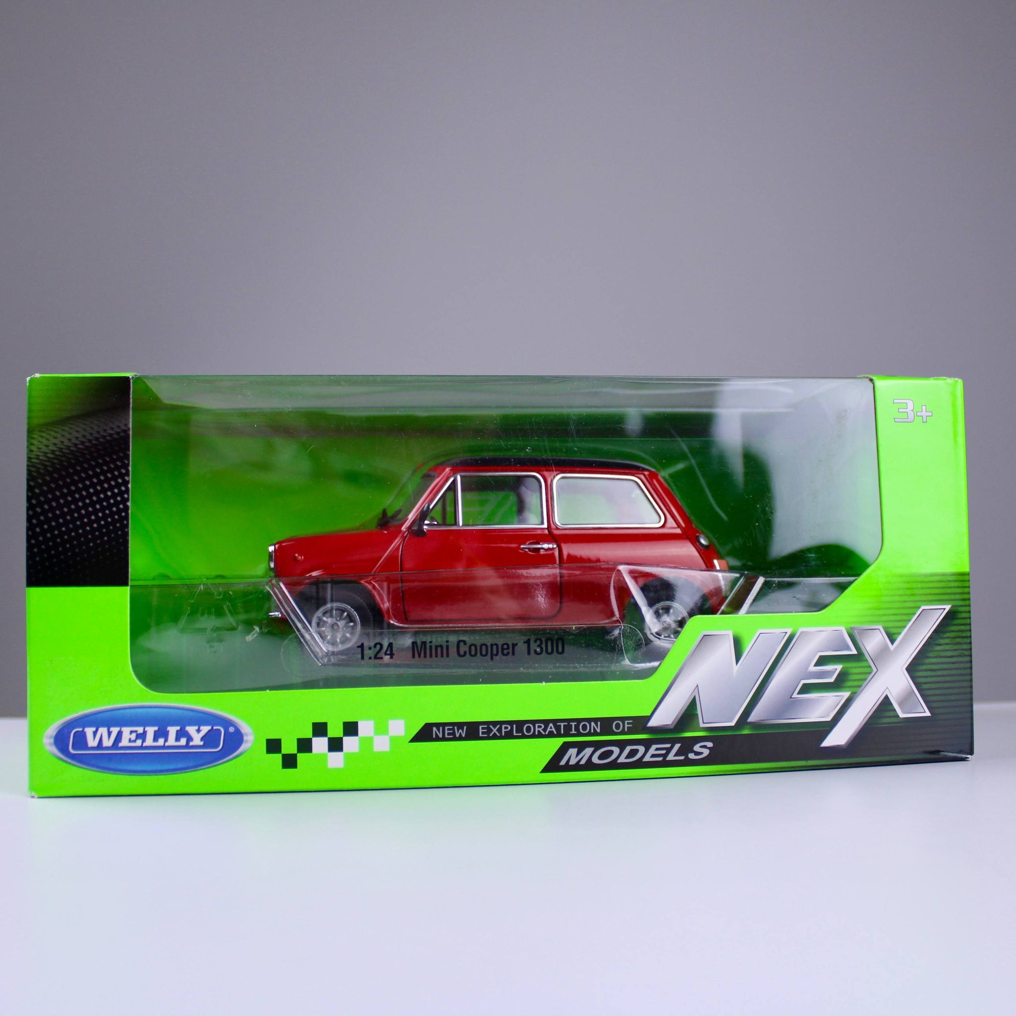 Mini Cooper 1300 Die-Cast Model – Red