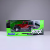 Jeep Wrangler Rubicon Die-Cast Model Car – Red