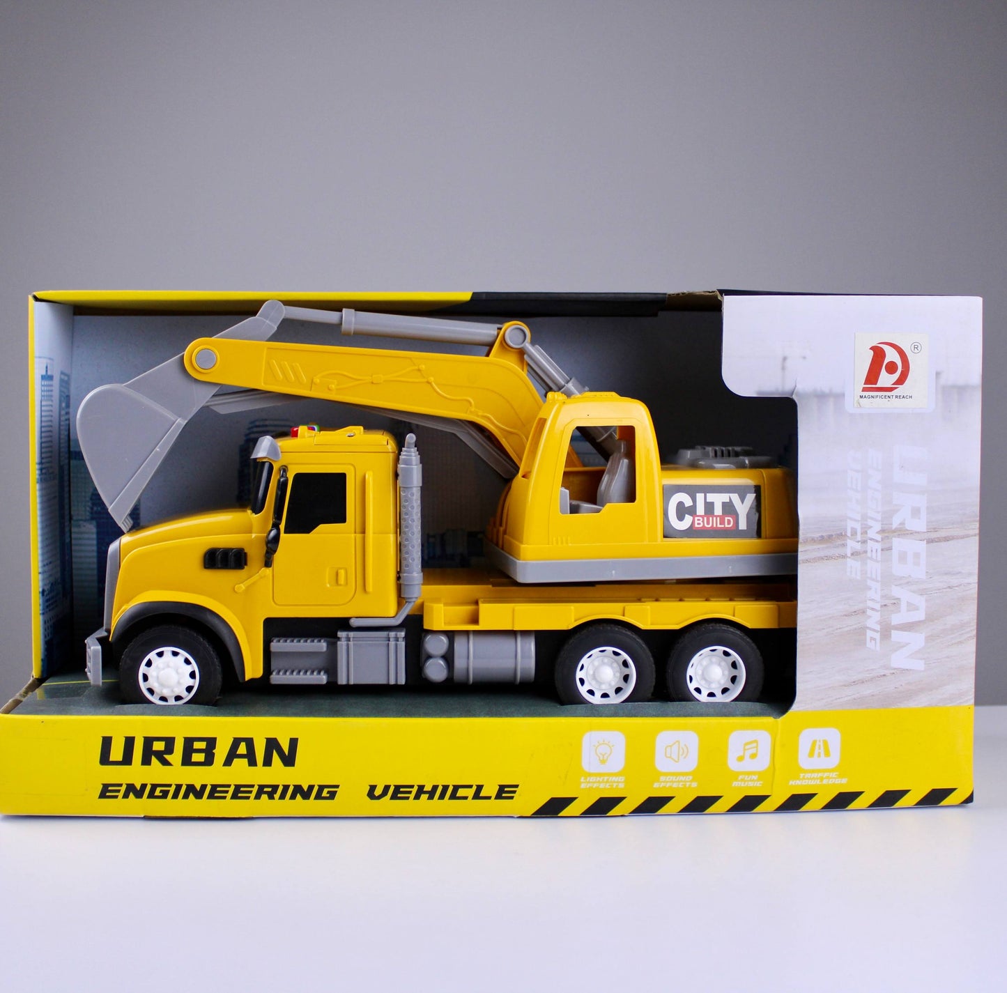 Urban Engineering Vehicle – Excavator (City Build)