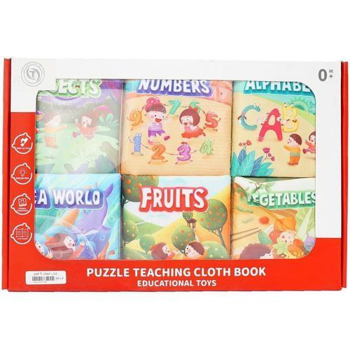 Soft Educational Cloth Book for Babies – AS Toys Shop