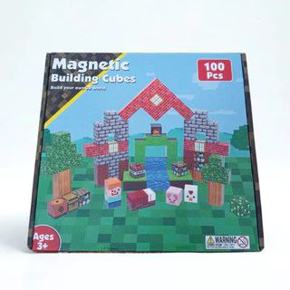 Magnetic Building Blocks – 100 Pieces