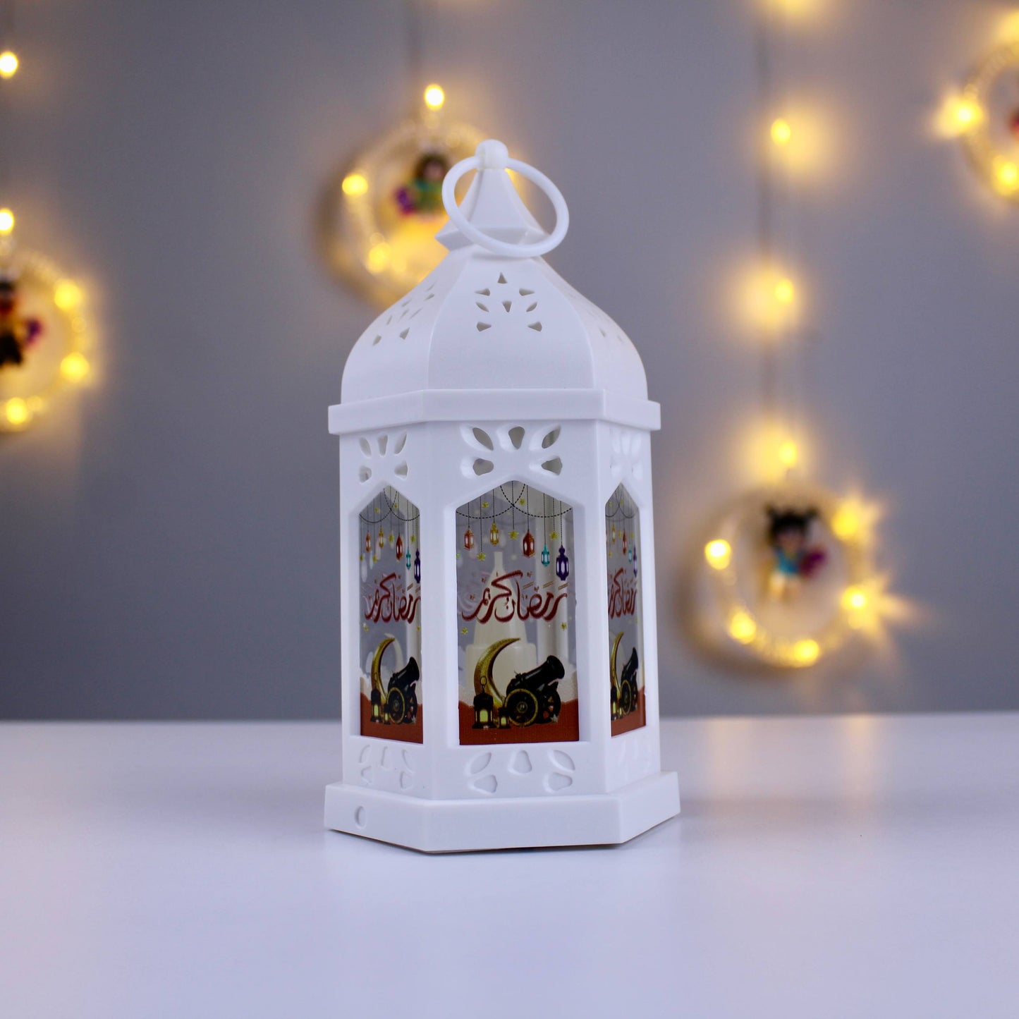 Illuminated Ramadan Acrylic Lantern – Medium Size