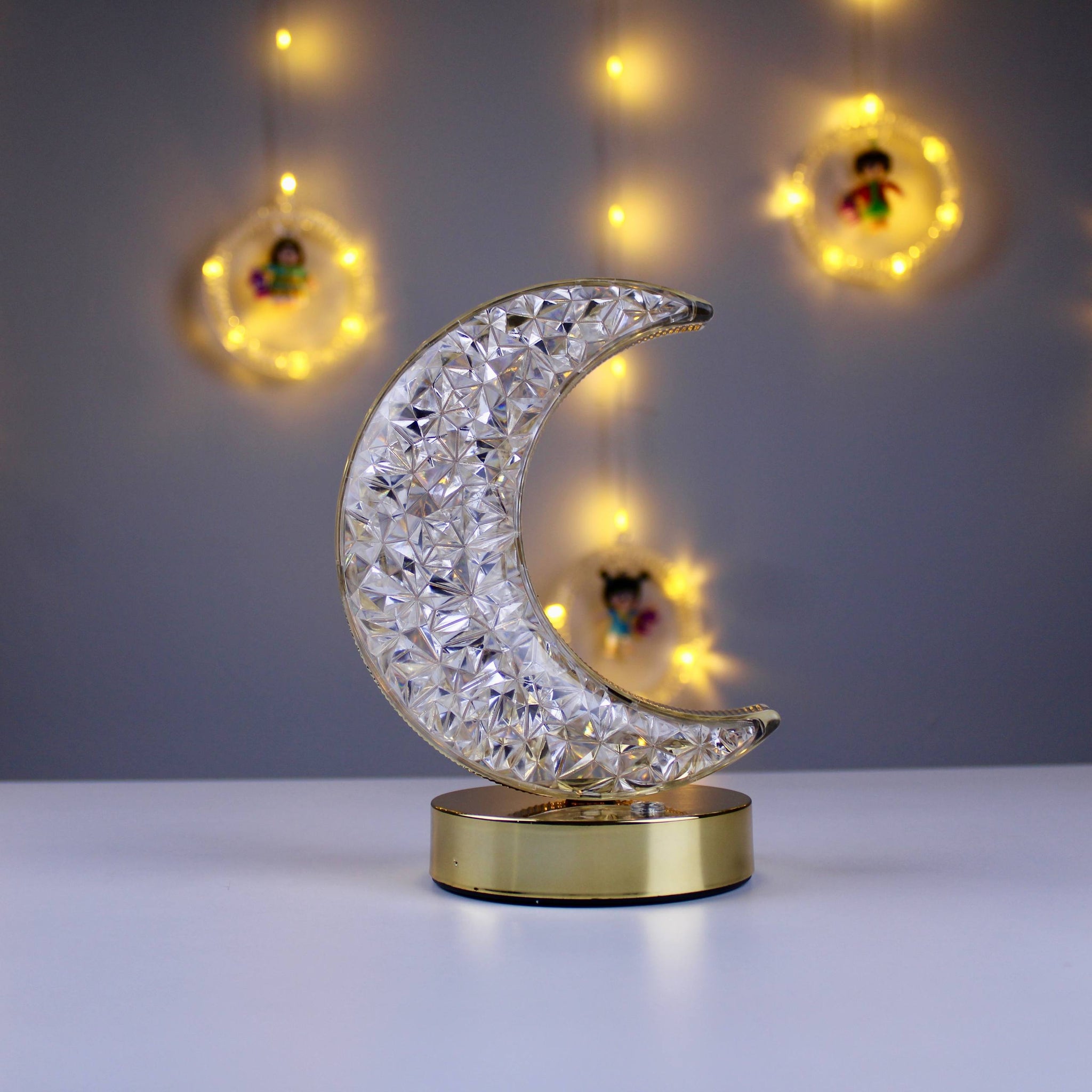 Touch Crescent Lamp – Rechargeable