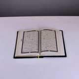 Padded Dotted Quran with Gold Frame