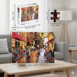 بازل جيغسو "شارع القهوة" – 1000 قطعة