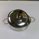 طقم أواني مطبخ للأطفال من الستانلس ستيل – 11 قطعة