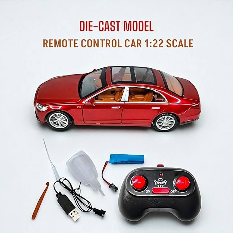 R/C Mercedes S-Class Diecast Model – 1:22 Scale