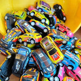 صندوق سيارات جامبو – 48 سيارة معدنية تسحب للخلف