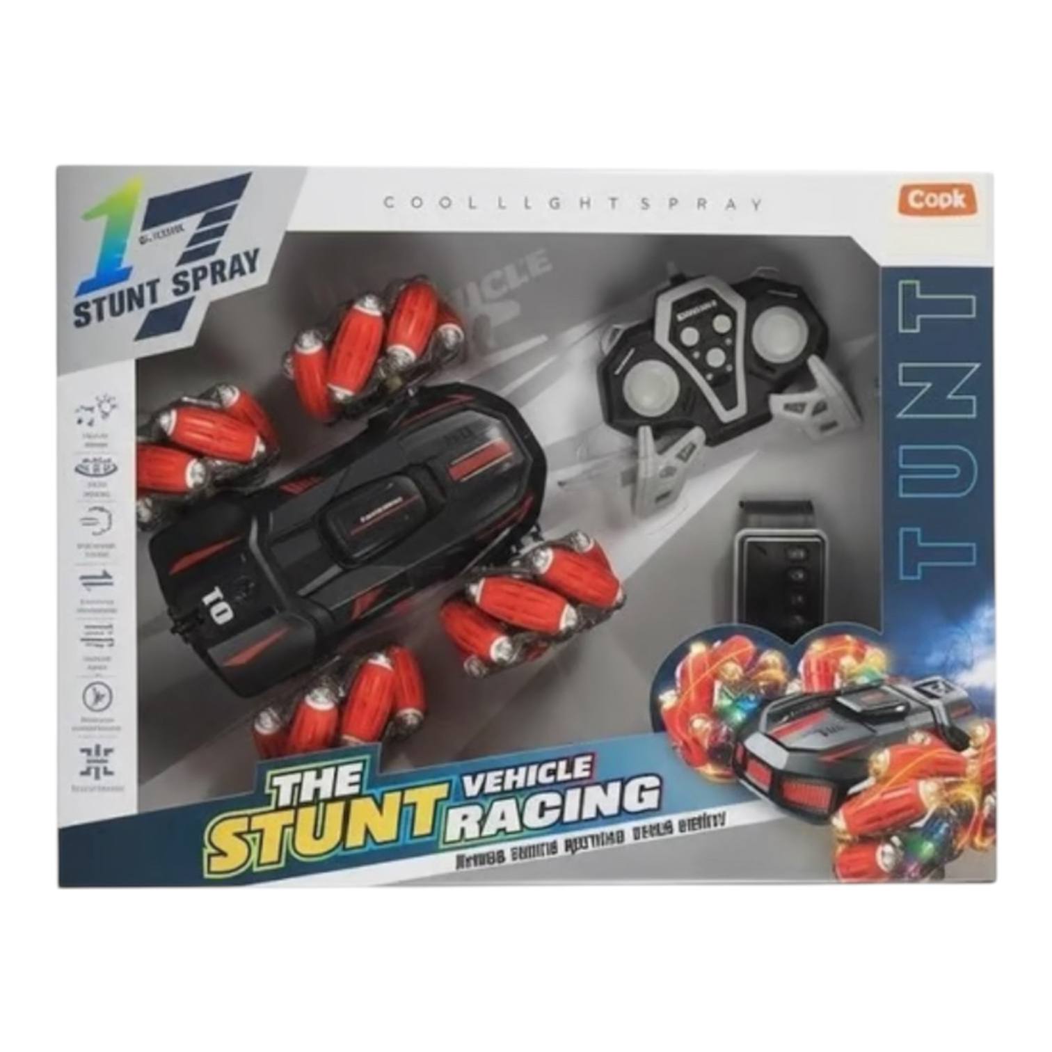 سيارة تحكم بالإشارة البهلوانية - تويستر 360 درجة