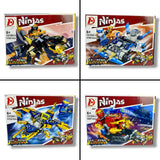 Ninja Dragon Building Blocks Set (107-113 pieces)