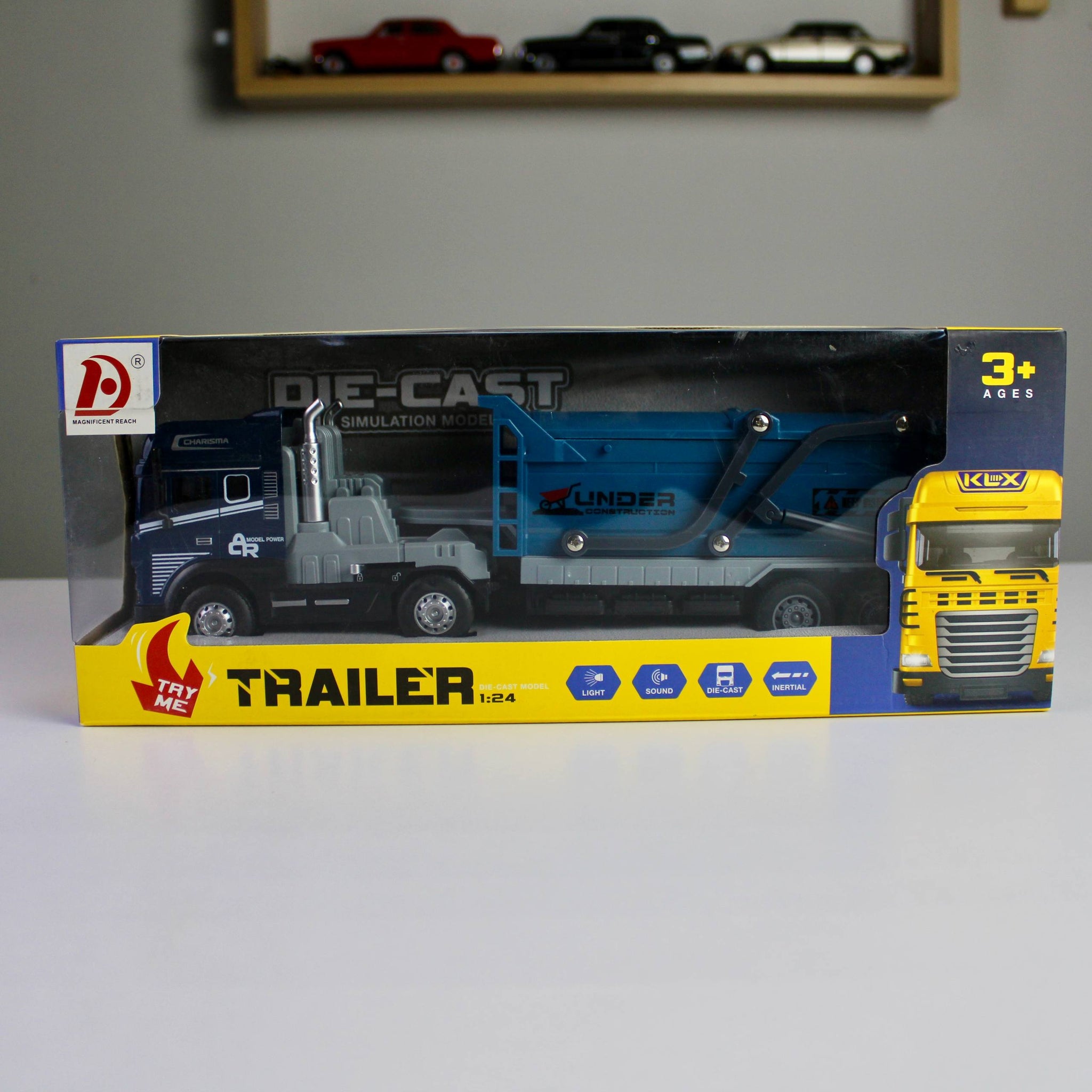 Vardem Transport Truck Diecast Model – Light, Sound