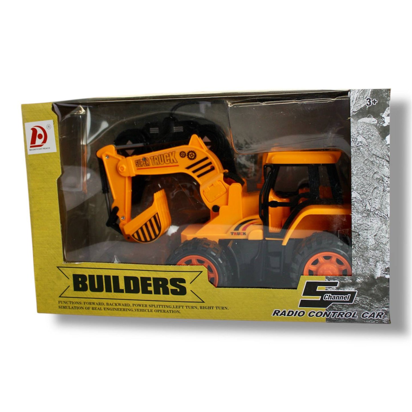 Builders Truck Remote Control Excavator for Kids