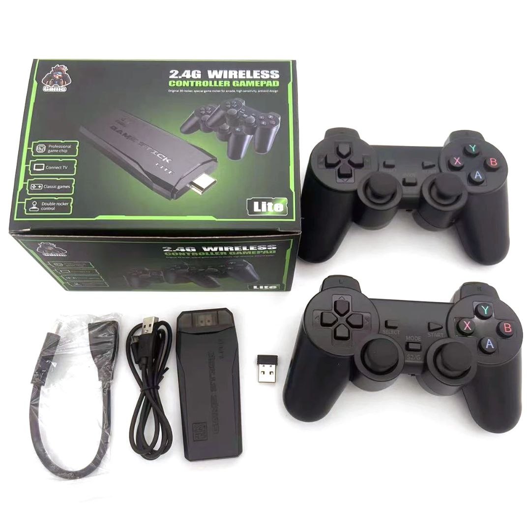 Game Stick Lite Wireless Console – 18,000+ Retro Games