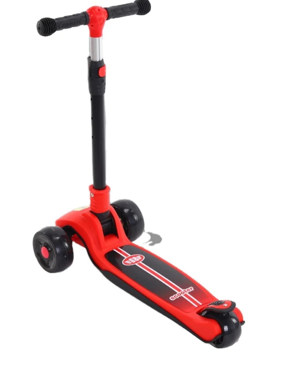 Kids Scooter with LED Wheels – Foldable 3-Wheel Design