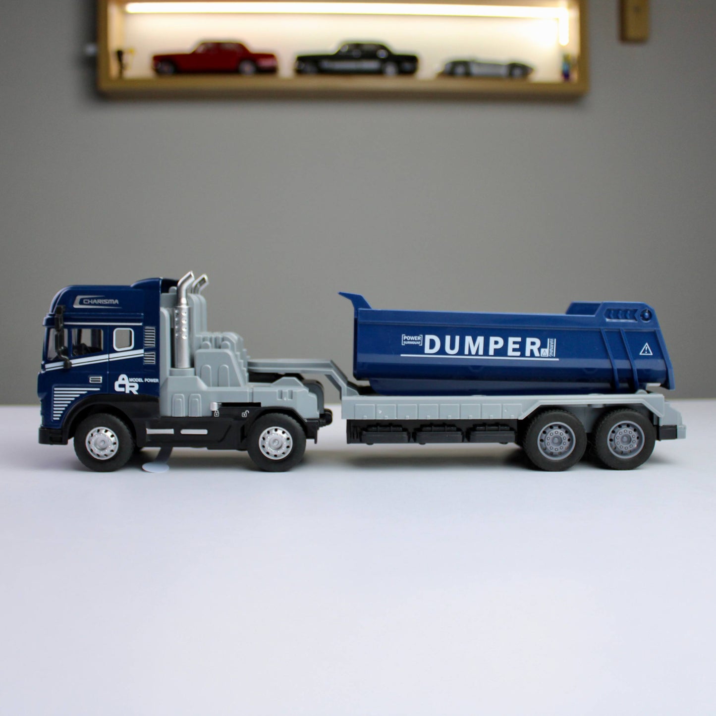 Dumper Truck Diecast Model – Light & Sound