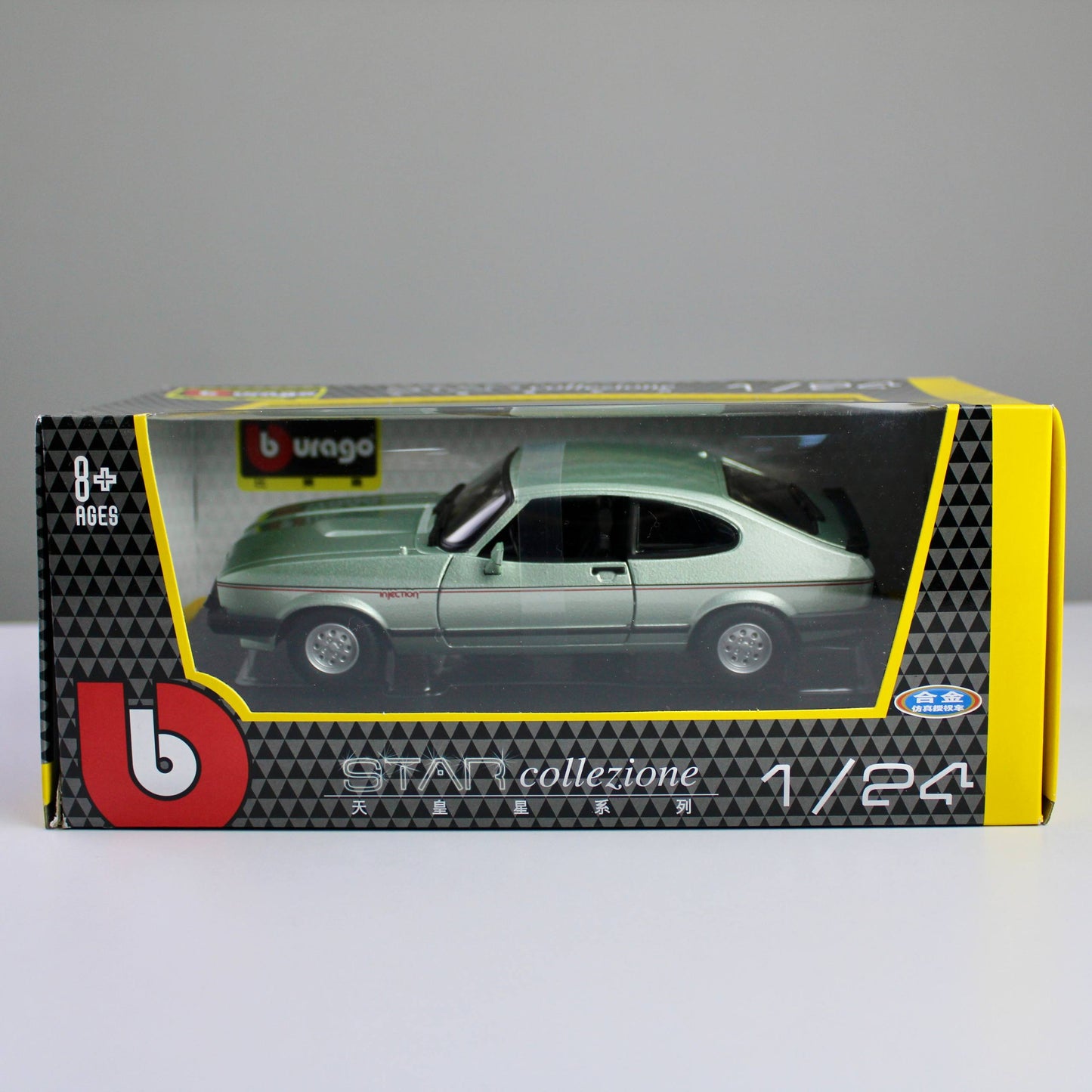نموذج سيارة Bburago Ford Capri 1982 بمقياس 1:24 مصبوب - Star Collezione