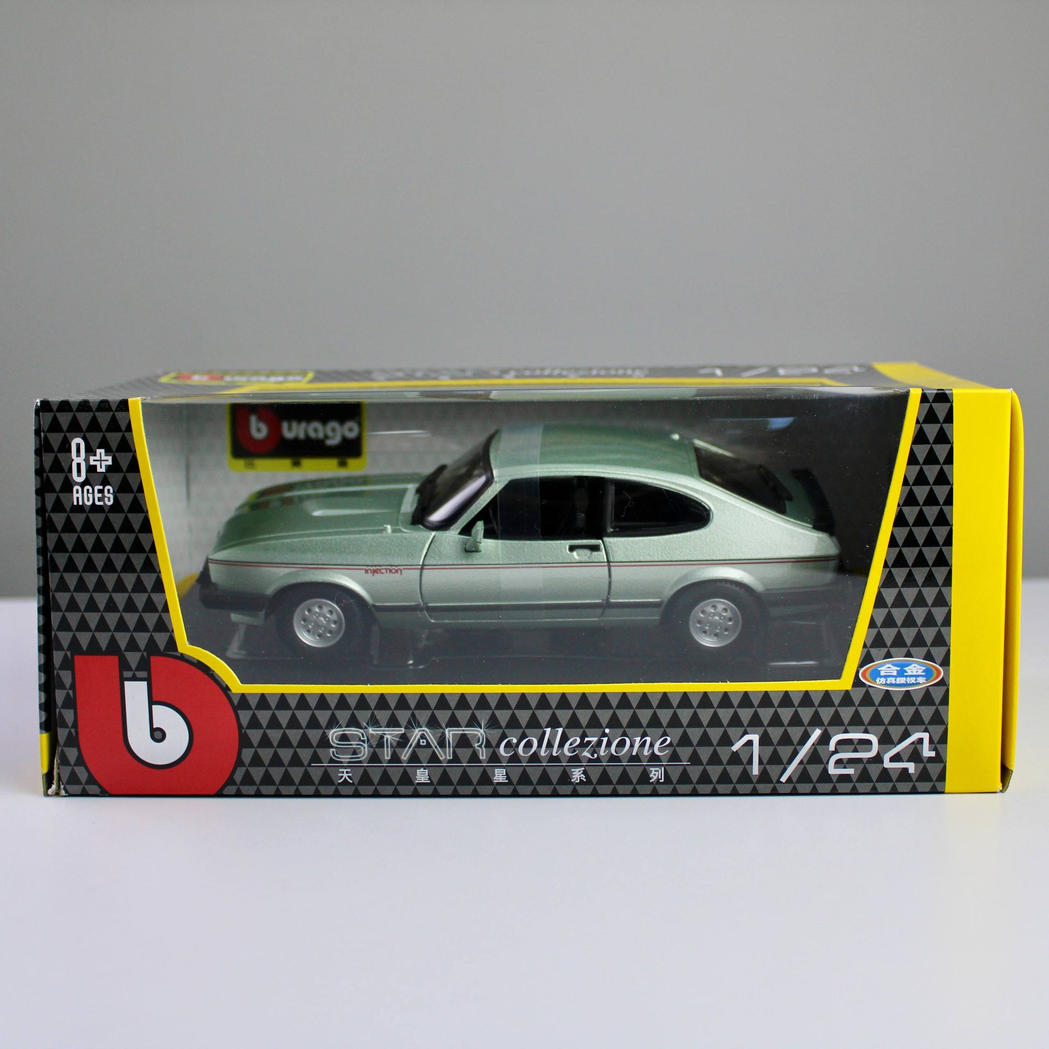 نموذج سيارة Bburago Ford Capri 1982 بمقياس 1:24 مصبوب - Star Collezione