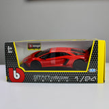 Bburago Lamborghini Aventador LP 750-4 SV سيارة موديل مصبوبة بمقياس 1:24
