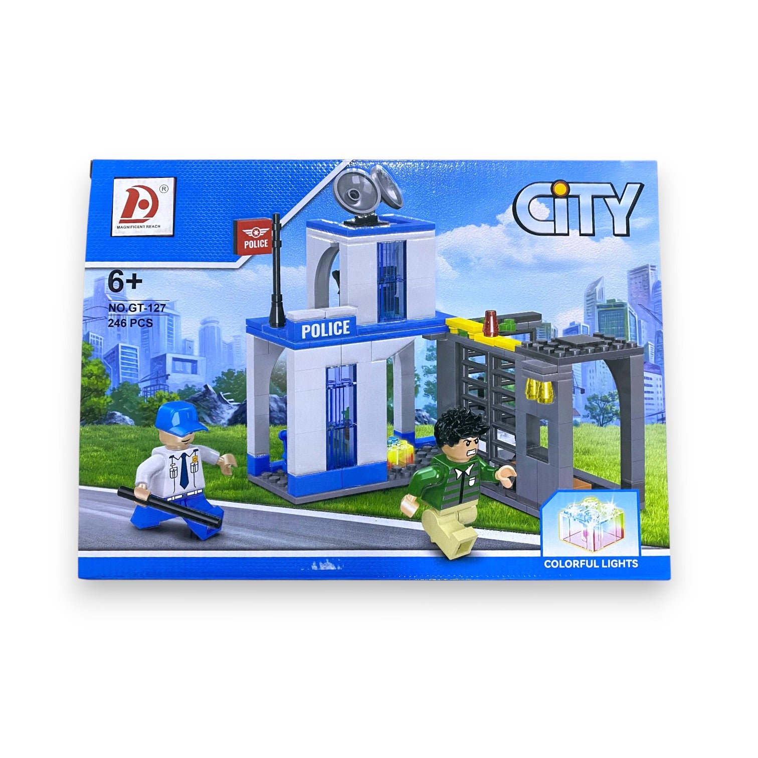 City Police Building Blocks Set – 246 Pieces