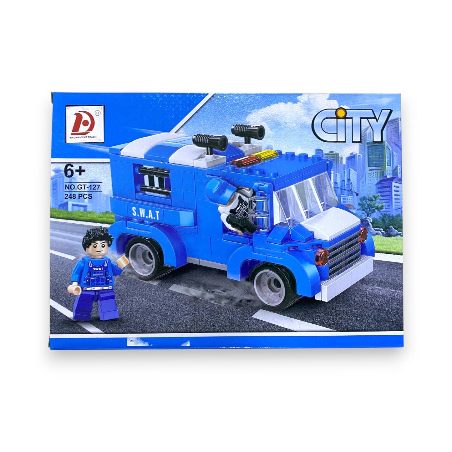 SWAT Police Building Blocks Set – 248 Pieces