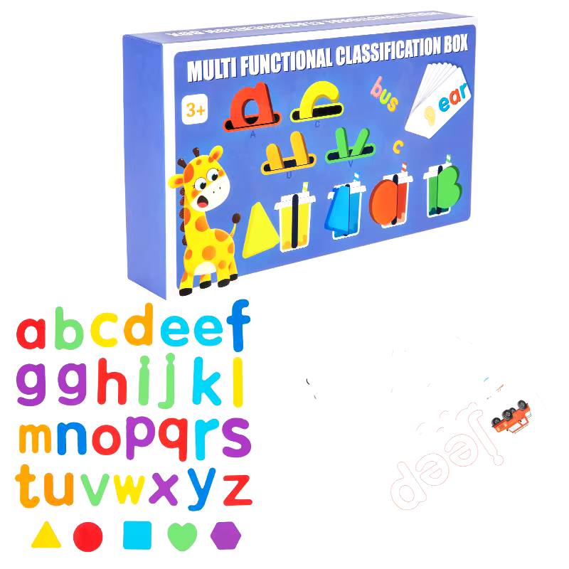 Letter & Words Learning Game – Educational Spelling & Vocabulary Cards Set