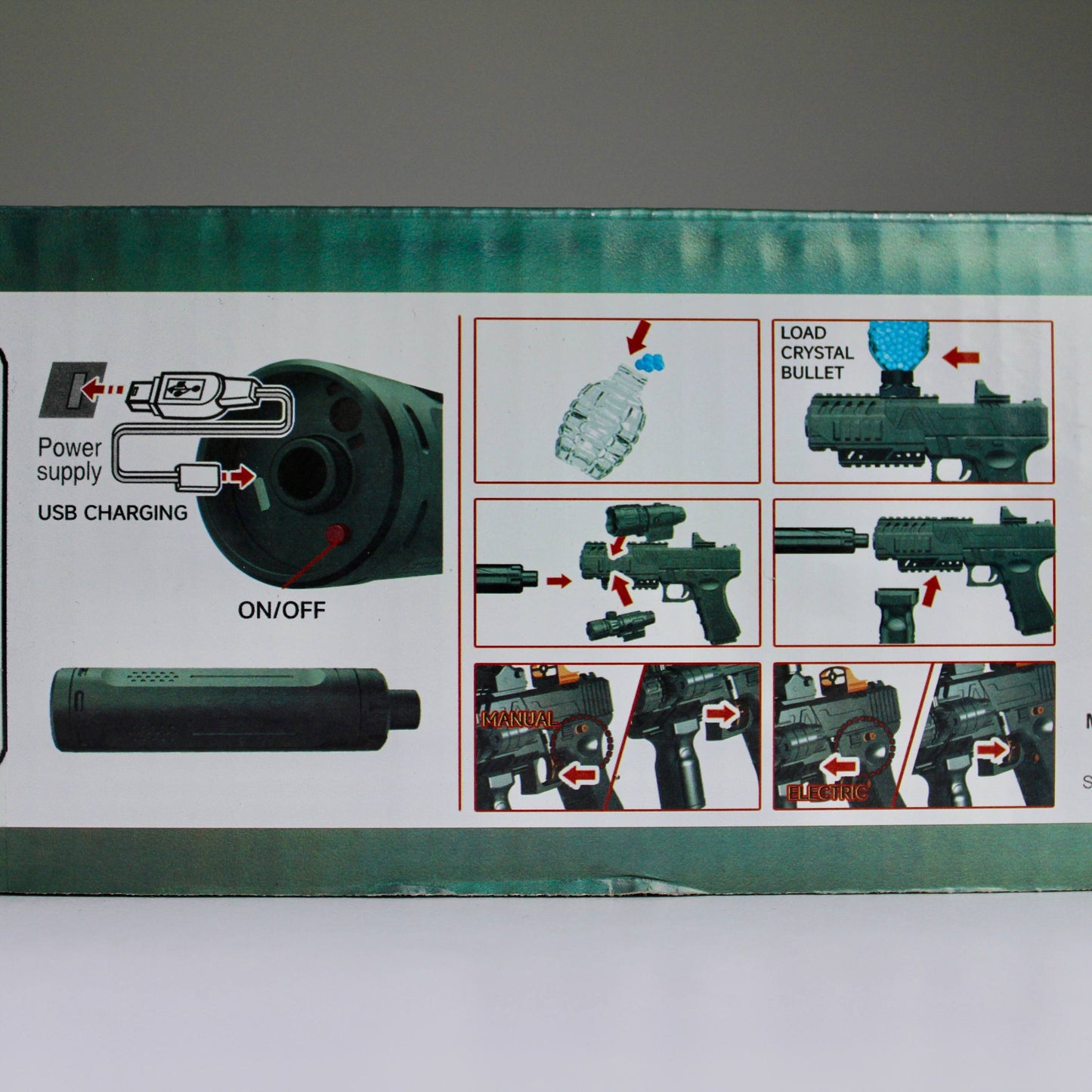 T28A Gel Blaster – قاذفة كرات الجل الكهربائية التكتيكية