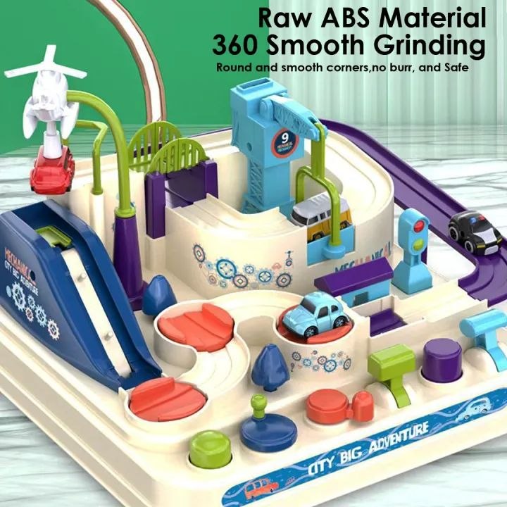 Car Adventure Game – Interactive Track City Playset