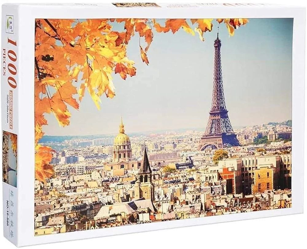 Eiffel Tower Autumn Jigsaw Puzzle – 1000 Pieces