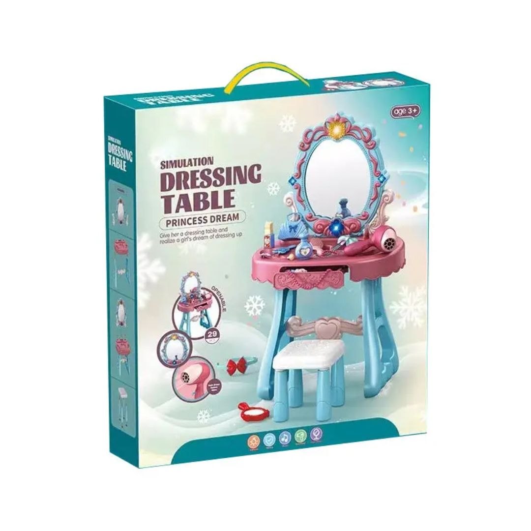 Dream Dressing Table – 29 Pieces Princess Vanity Set
