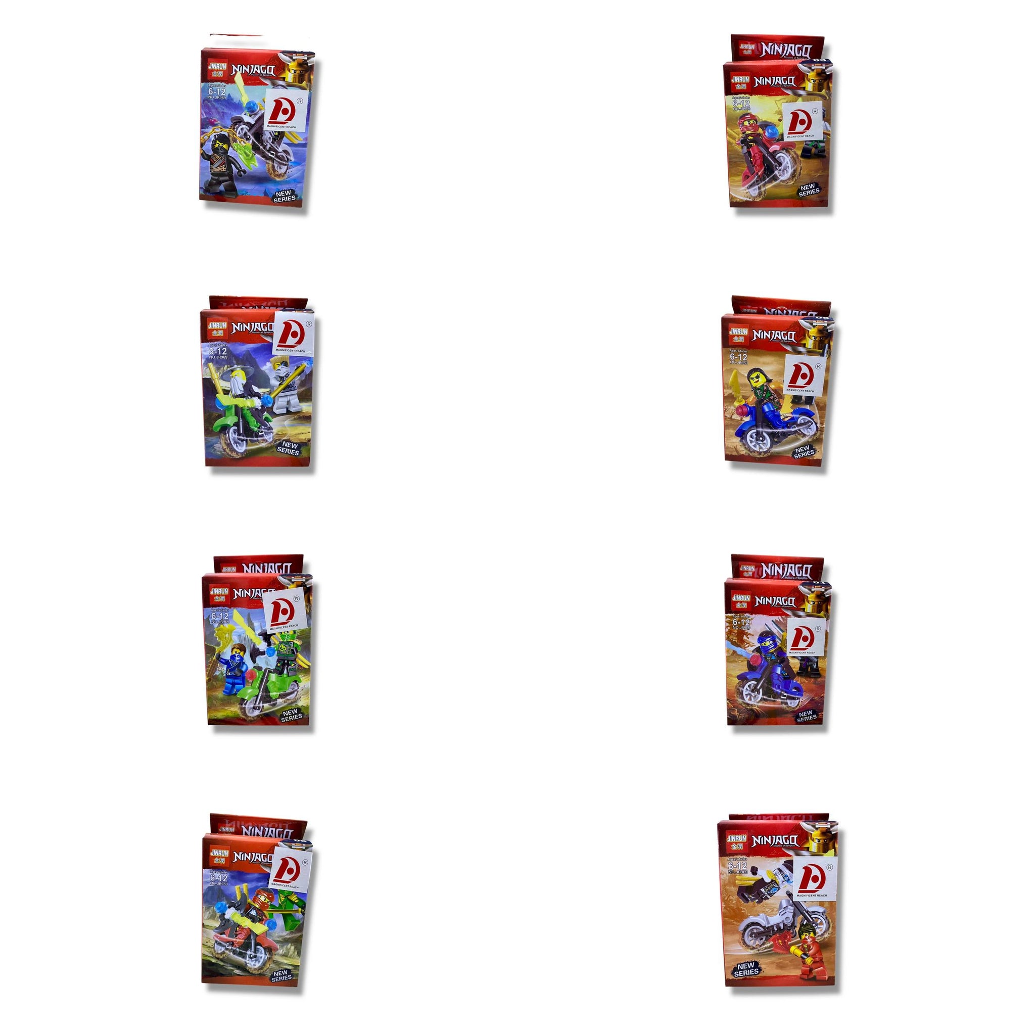 Ninja Motorcycle Building Set – Collectible Action Series