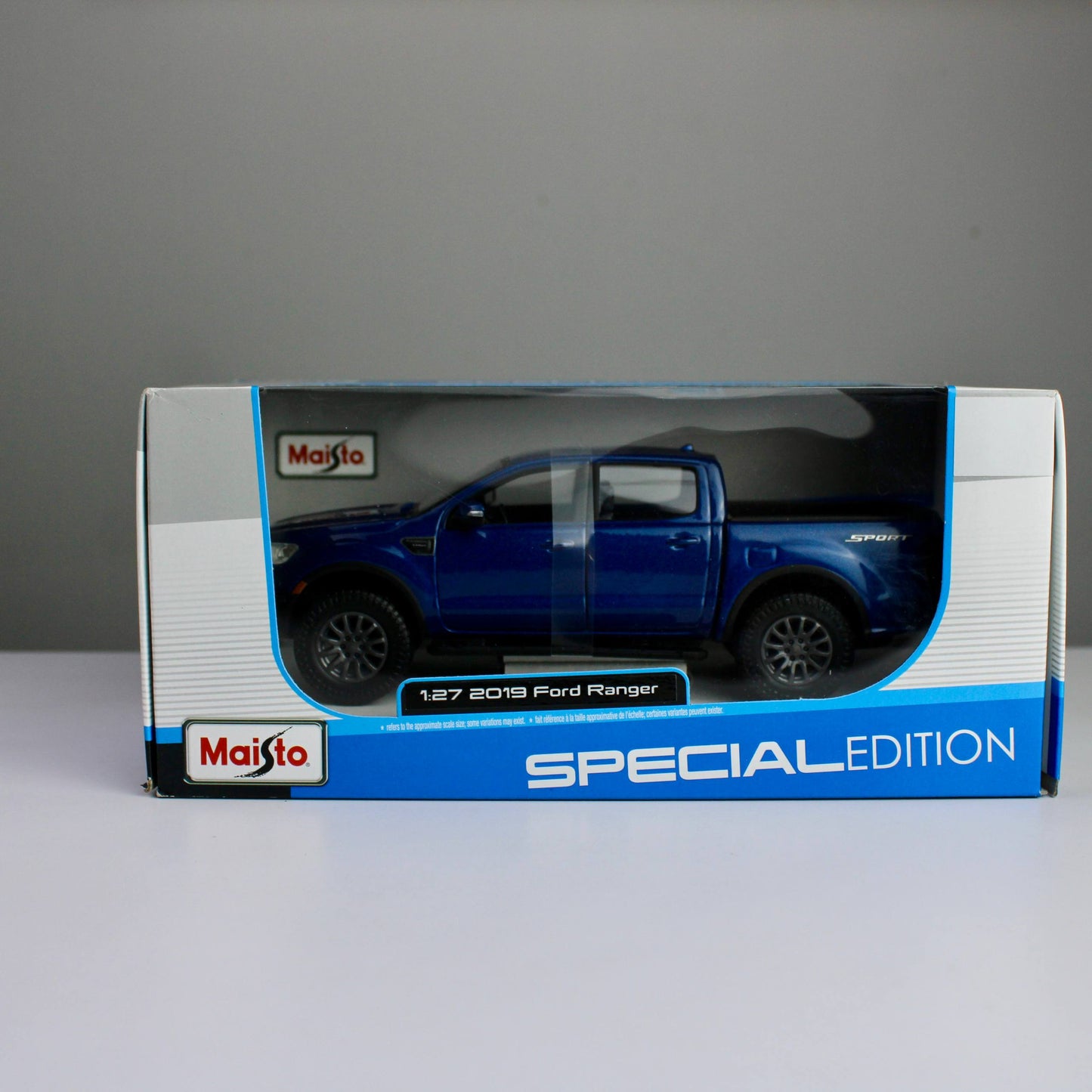 Ford Ranger 2019 Die-Cast Model Car – Maisto Special Edition (1:27 Scale)