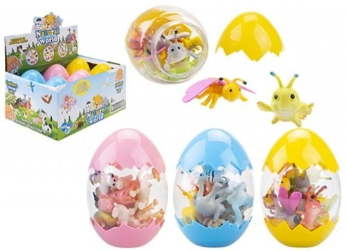Animal Surprise Egg Playset – Mini Farm Animal Collection