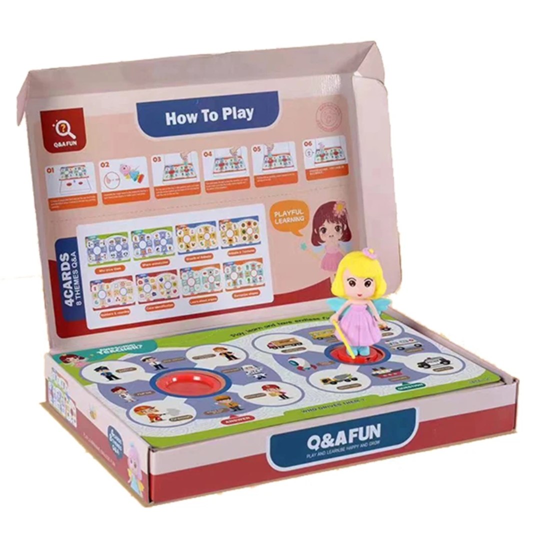 Q&A Fun Educational Game – Interactive Learning & Quiz Toy for Kids