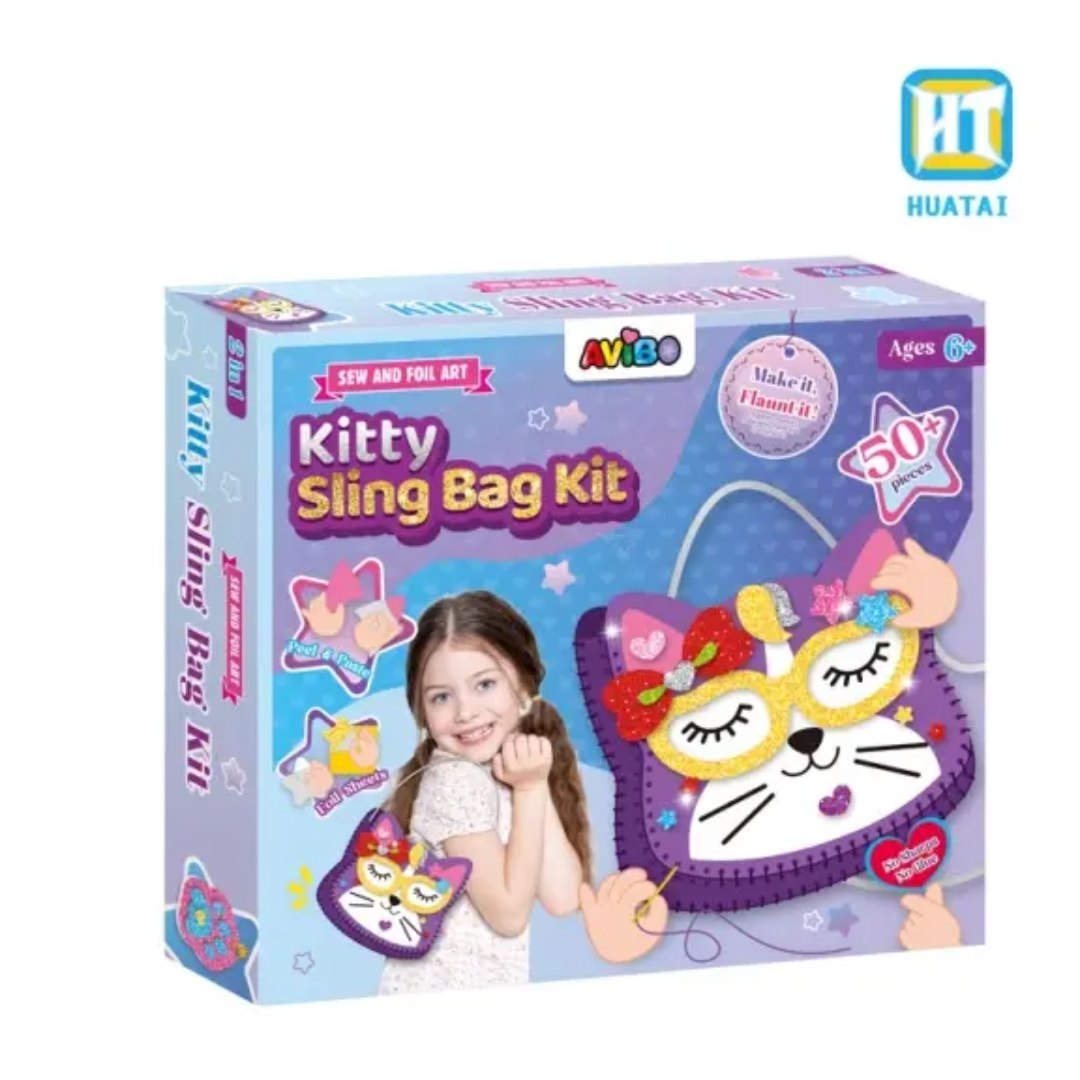 Princess Sling Bag Kit – DIY Sewing & Craft Set for Kids